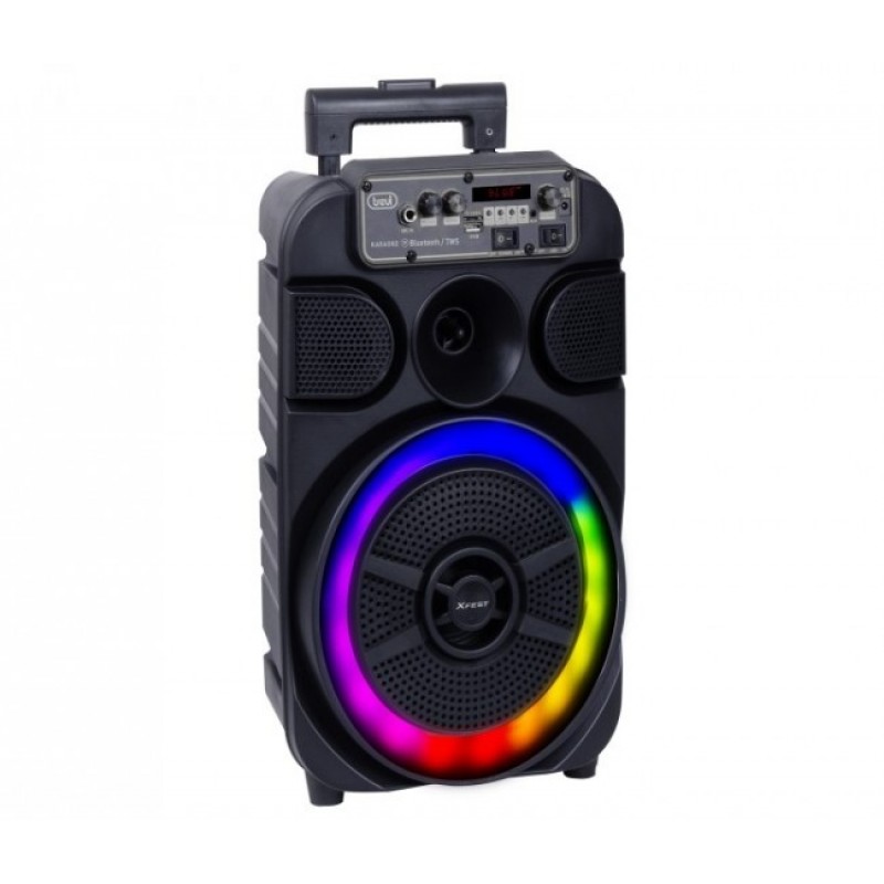 Trevi XF-460 Φορητό Ηχοσύστημα με Bluetooth, USB, MicroSD, AUX IN, Microphone In και Led Oθόνη 40W RMS Trevi XF-460 Φορητό Ηχοσύστημα με Bluetooth, USB, MicroSD, AUX IN, Microphone In και Led Oθόνη 40W RMS